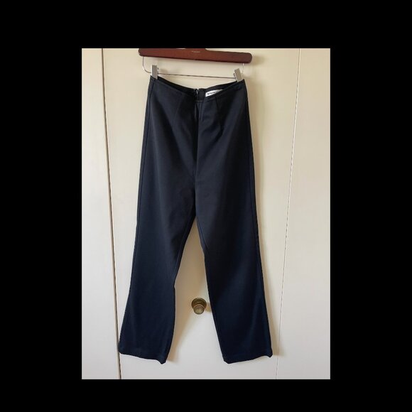 Reformation Marlon Pant // Black // Sz 4 - Picture 2 of 9